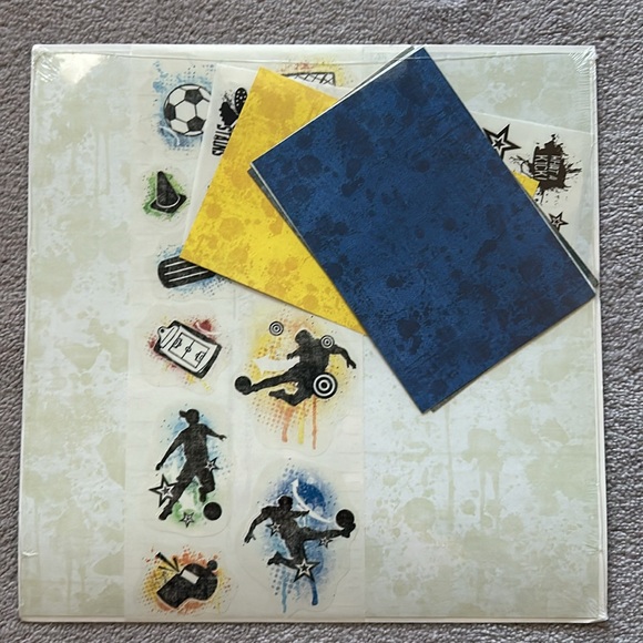 Creative Memories Soccer theme addition pack. - Picture 2 of 3